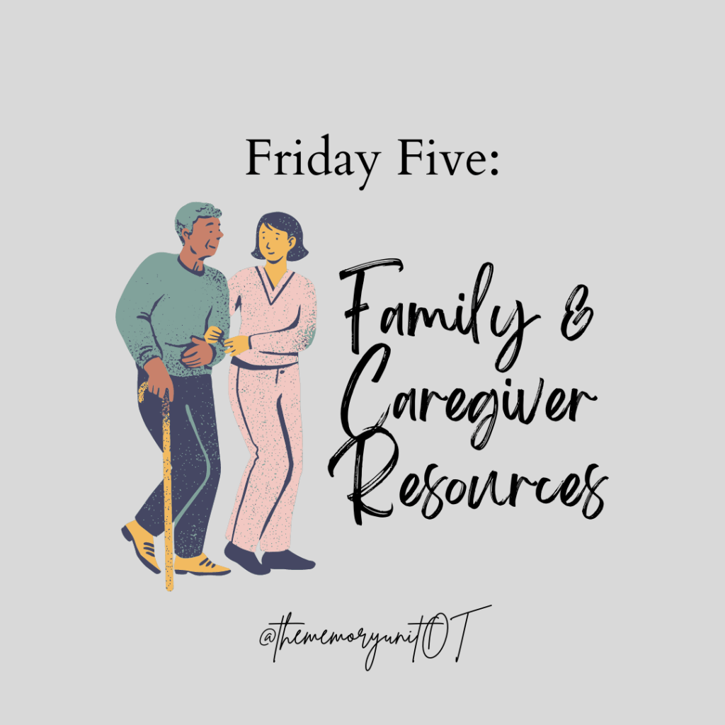 Easy & Free Dementia Care Resources we can Provide to Families/Caregivers