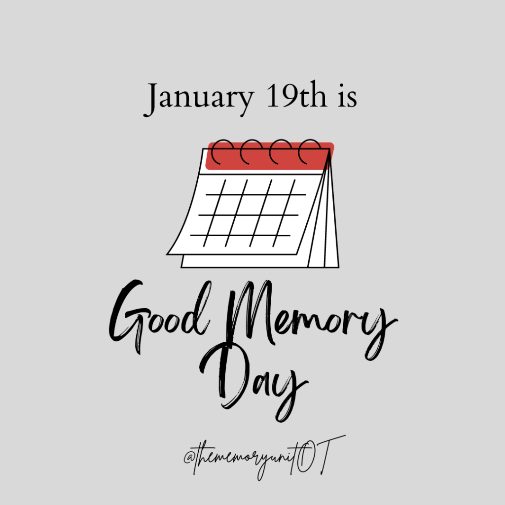 5 Activities You can do with Your Residents to Celebrate “Good Memory&nbsp;Day”