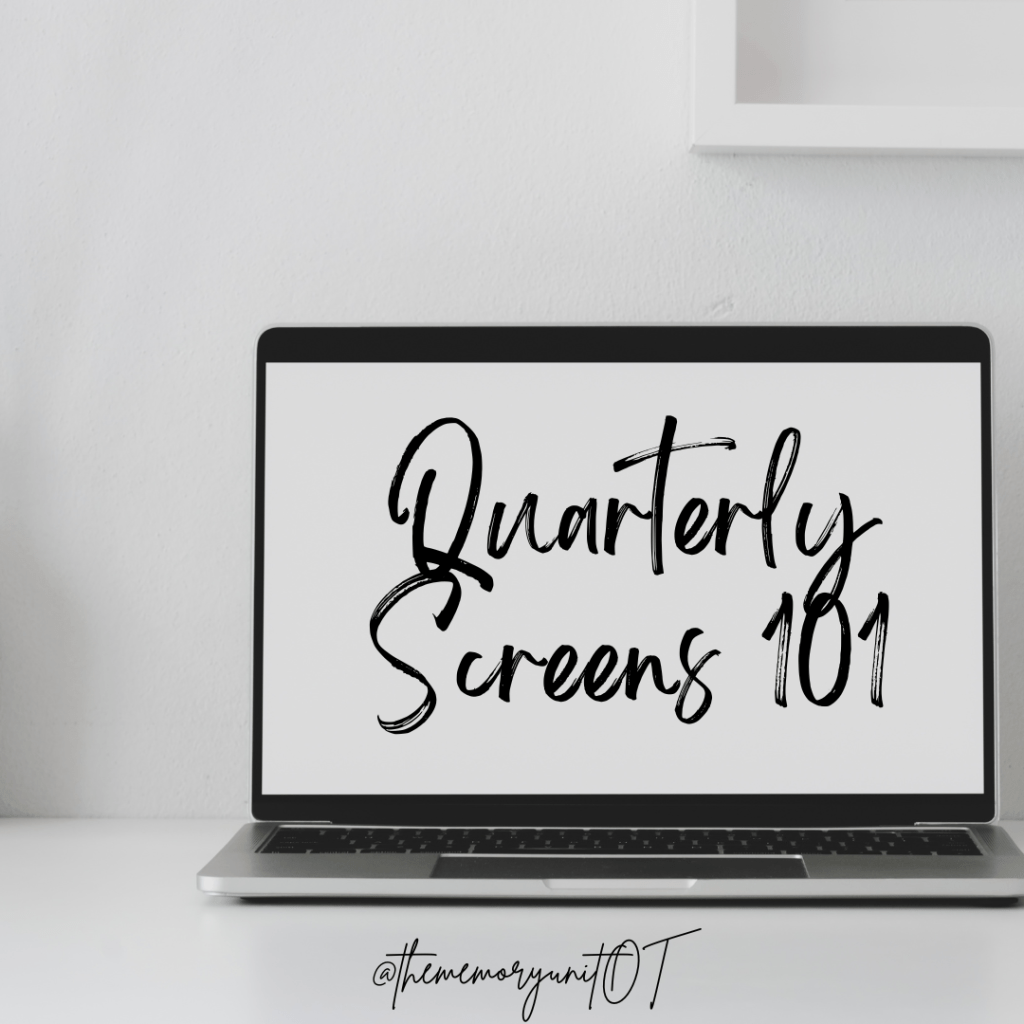 Quarterly Screens in the SNF Setting give you Power and Position to Advocate for your Residents – Here’s What you Need to&nbsp;Know